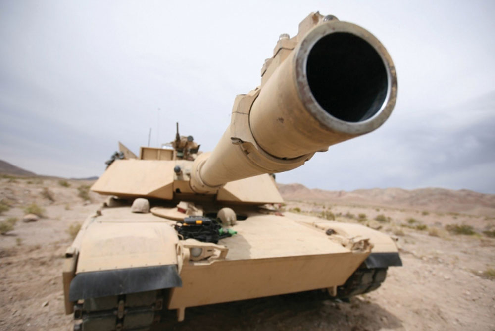 Componente del cañón de tanque